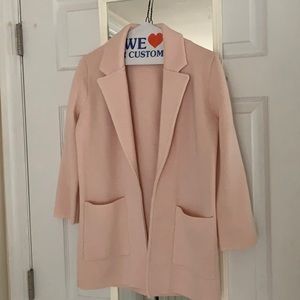 J.Crew Sophie Open-Front Sweater-Blazer